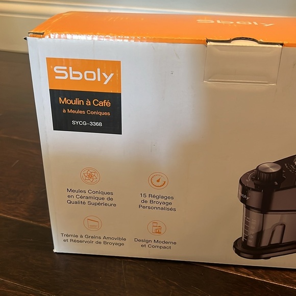 Sboly coffee grinder NIB - Picture 7 of 8